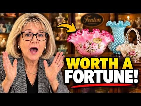10 Old Fenton Glass Pieces That Are Secretly Worth A Fortune (Check Your Cabinets)
