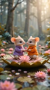 Adorable mice #shortsreels #aiAnimationVideo #aianimeart #aivideoart #aivideoediting #aiartcommunity #aiartwork #aianimation #aianimals #aiartist #mice #adorable | Ja Mie