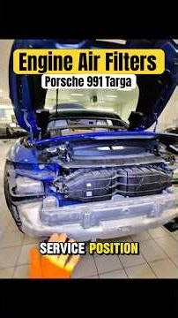 Another round of engine air filters for this 991 Targa.