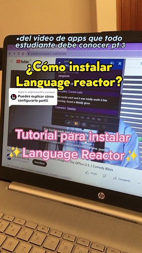 Replying to @angierivera19 ¿Cómo instalar la extensión Language Reactor? Aquí te lo enseñamos #tutorial #googleextensions #estudiantes #univesity @anamilé.