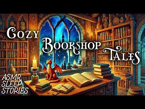 Enchanting Medieval Bookshop Tales | Cozy Adventure ASMR | Fantasy Bedtime Stories