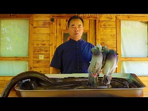Cooked 4 Pigeons and 3 Pounds of Eels Together, and Feed My Buddies | Uncle Rural Gourmet