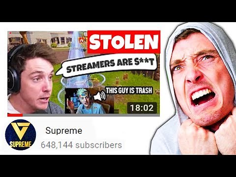 This YouTuber STOLE MY VIDEOS