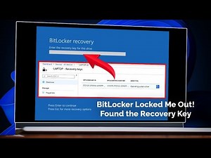 How My BitLocker Recovery Key Saved My PC! | Find & Use Your Key Easily