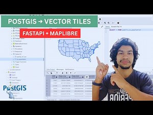Build Vector Tiles from PostGIS Using FastAPI — Complete Tutorial (MapLibre Preview)