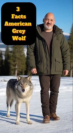 American Grey Wolf: 3 Things You Didn’t Know! 😳🐺