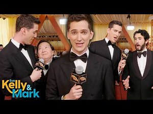 Comedian Matt Friend's Chaotic Night on the Oscars Red Carpet For Live with Kelly & Mark