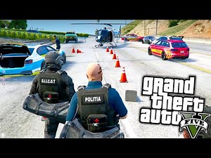 ROMANIAN POLICE IN ACTION! • FIVEM