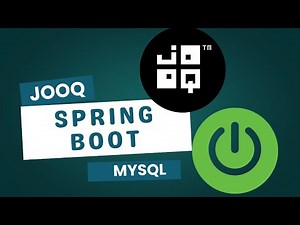 Spring Boot Configure JOOQ with Spring Boot and MySQL Type Safe SQL | ‪@javacodeex‬
