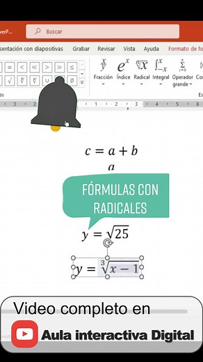 Fórmulas con Radicales: Cómo Usarlas en Excel y Word