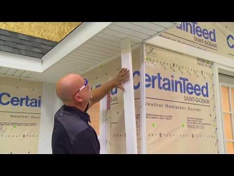 Installing a Four Piece Corner System for CertainTeed Vinyl Siding