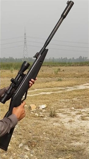 Airgun Pellet Test Range, Power & Performance Review Target Hitting Slow Motion