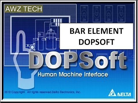 DESIGN BAR ELEMENT DOPSOFT DELTA HMI