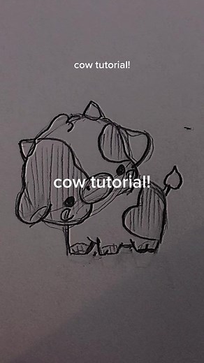 How to Draw a Cute Cow: Step-by-Step Tutorial for Beginners