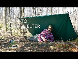 The EASY Lean-To Tarp Shelter