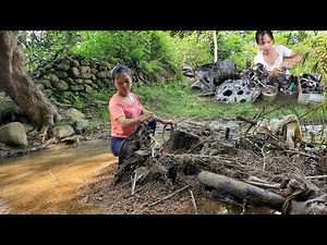 FULL VIDEO: Restoring abandoned motorbikes that have rusted and been damaged by flash floods