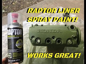 Raptor line spray can works great!