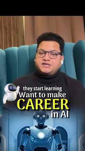ABTalks on Instagram: "Learning AI in 2026? Start here 👇 ❌ Don't do this: Jump into fancy AI models without basics ✅ Do this instead: 1. Python + Math fundamentals 2. Machine Learning core concepts 3. Deep Learning basics 4. Embeddings & Vector databases 5. Multi-modal & Generative AI Strong foundation = Real skills Weak foundation = Tutorial hell forever Which step are you on right now? Drop a number (1-5) below 👇 . . . #ArtificialIntelligence #AI #MachineLearning #DeepLearning #PythonProgram
