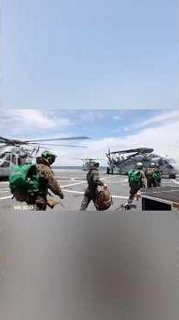 USMC CH-53K King Stallion's aboard USS Arlington (LPD-24)
