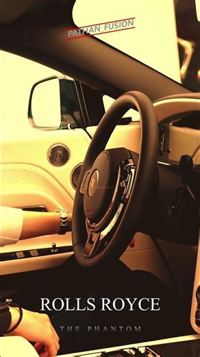 ROLLS ROYCE THE PHANTOM LUXURY EDIT | CINEMATIC INTERIOR 4K | SHORTS