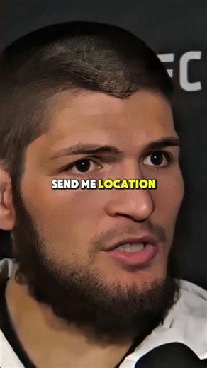 Khabib Nurmagomedov: Send Me the Location 📍🔥