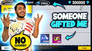 Someone Gifted Me 300000 Diamonds In My Free Fire Id | Assassin Gaming
