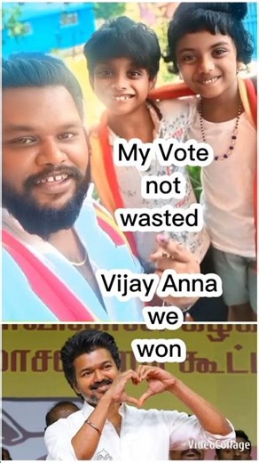 #vijay Anna super my vote did not waste we won #tvk #tvkvijay #shorts #shortvideo #short #news #dmk