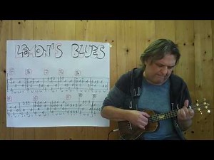 Fingerstyle UKULELE Lesson #361: LEMON'S BLUES (Traditional)