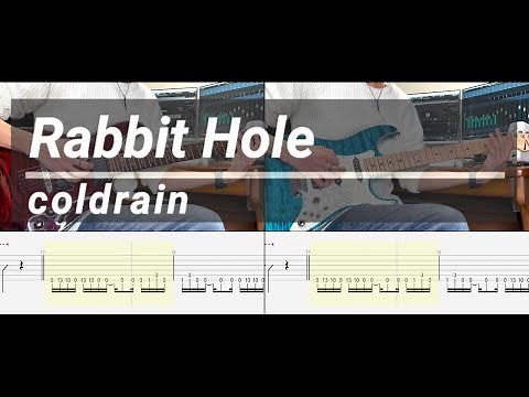 【TAB譜付き】Rabbit Hole / coldrain ギター弾いてみた Guitar cover
