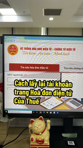 Cách Lấy Lại Tài Khoản Hoá Đơn Điện Tử MISA
