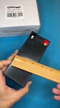 Demo on Replacing #12vdcbattery from Home Alarm System