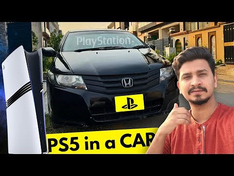 Playing PS5 Inside My Car – Ultimate Gaming Setup