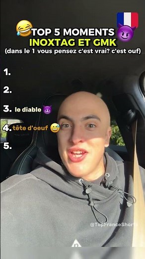 TOP 5 moments d'INOXTAG et GMK DROLES part3 (mdr)