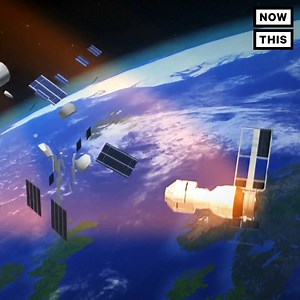 117K views · 662 reactions | A massive space station is falling back to Earth — and scientists have no idea where it will land | NowThis Earth | Facebook