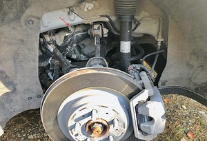 High pitch sounds when driving