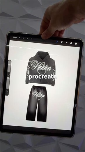 PROCREATE TUTORIAL for beginners #shorts