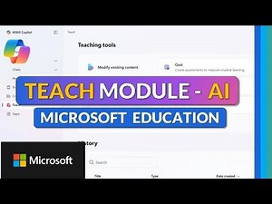How to use the Teach Module in Microsoft 365 Education