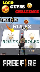LOGO GUESS CHALLENGE FREE FIRE 😱 . . . .