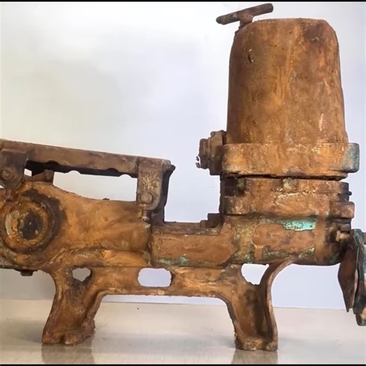 4.1K views · 77 reactions | Extremely Rusty Antique DONKEY PUMP Restoration… | Restoration Wonders | Facebook