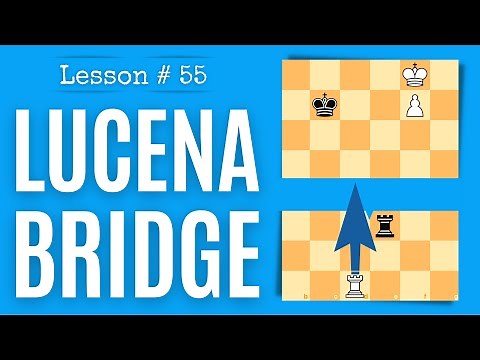 Chess Lesson # 55: Fundamental Chess Endgames | Lucena Position |