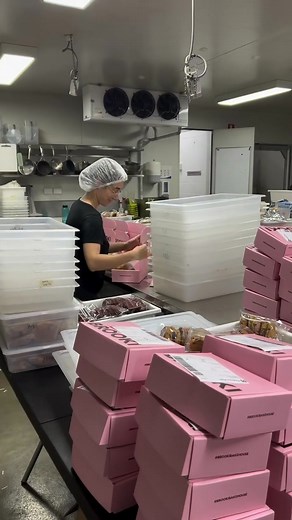 12K views · 381 reactions | First day in our new kitchen! ‍ nervously moving up a level in the bakery game of life 沈 #bakeryowner #smallbusinessowner #bakerylife#113 #clip #viral #fyp #video #pov #foryou #reels #short #viral #foryou | Brooki | Facebook