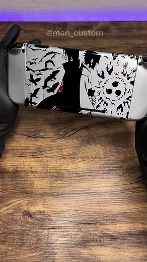 Custom Naruto Nintendo Switch Controller for Sasuke & Itachi