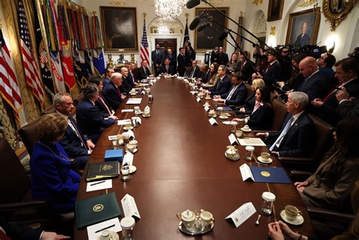 Trump holds less ‘boring’ first cabinet meeting of the year, teases economic ‘boom’