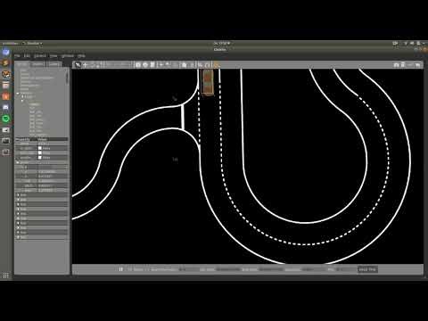 Self driving car using Python and DL in Gazebo