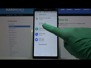 Change Default Apps - WIKO View Go & Programs Customizations