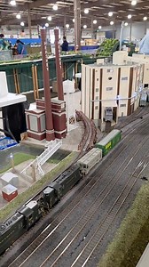 97K views · 2.7K reactions | A flyover of the awesome Hersheys Chocolate Factory during its glory days! You can see the coal dock for the power plant, and receiving tracks for raw materials as well as loading tracks for completed Chocolate to be sent far and wide. This is from the @RCTHS HO scale layout at the Timonium train show. | Reading and Lehigh Railroad, N scale | Facebook