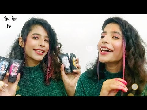 Let's try Temporary Hair Colour - 2min Hair Colour 🤩 Temporary Hair Colour Review| Anveya Colorisma