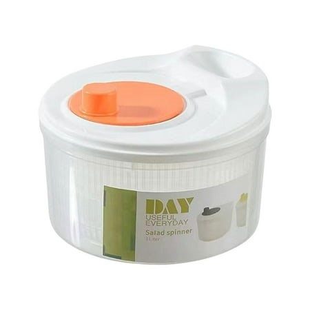 GROWTH TANK Large Salad Fruit Vegetable Washer Pasta and Fries Kitchen Tools Compact Storage orange - Walmart.ca