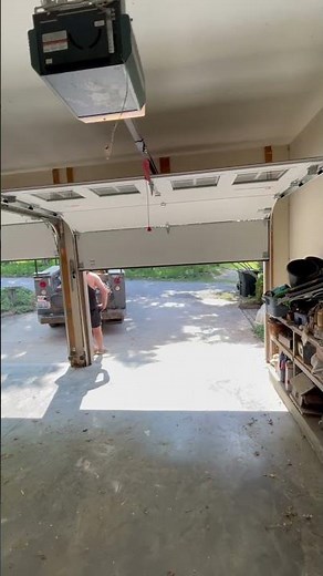 Overhead Legacy 696 CD/B Opener on New Insulated 9by7 Garage Door!