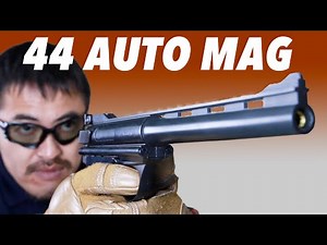 Marushin .44 Automag Clint One 8mm BB Maxi-Eight Fixed Slide Gas Pistol Review #188